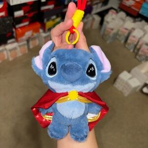 DISNEY Cosbi MARVEL Series STITCH Open Box DOCTOR STRANGE Plush Keychain
